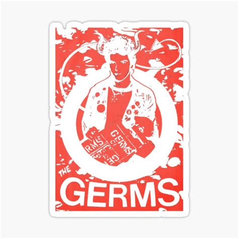 Germs Sticker By Juaanjoe Redbubble