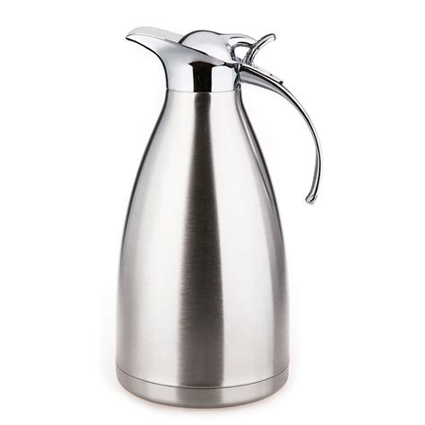 Hiware 68 Oz Stainless Steel Thermal Coffee Carafe Double Walled