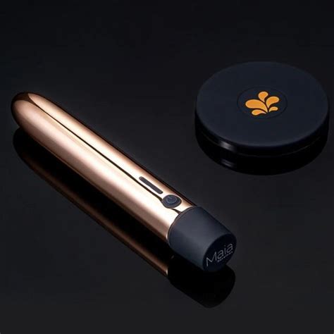 Maia Selina Metallic Classic Vibrator With Wireless Charger Sex Toys And Adult Novelties