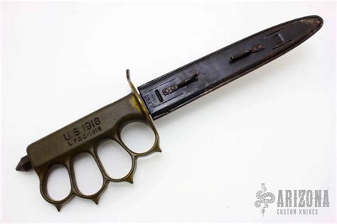 Us 1918 Lf And C Trench Knife Very Rare Arizona Custom Knives