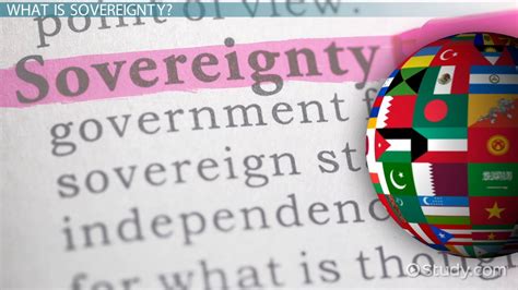 What Is Sovereignty Definition And Meaning Video And Lesson Transcript