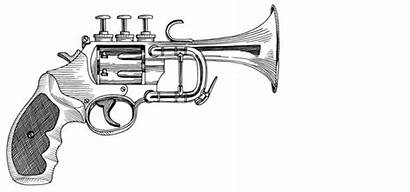 Guns Animated Gifs Alternative Gun Trumpet Behance