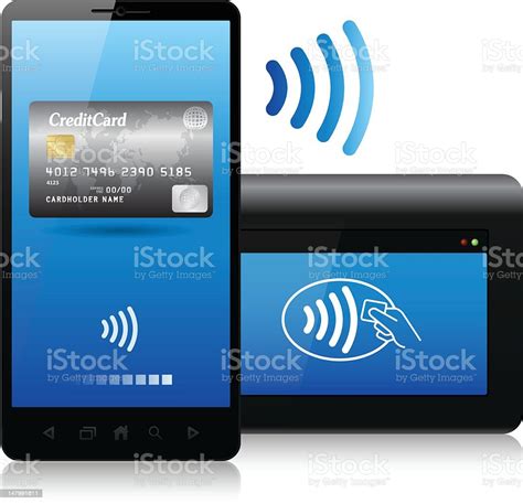 Contactless Payment Concept Bluetooth Nfc Stock Illustration Download