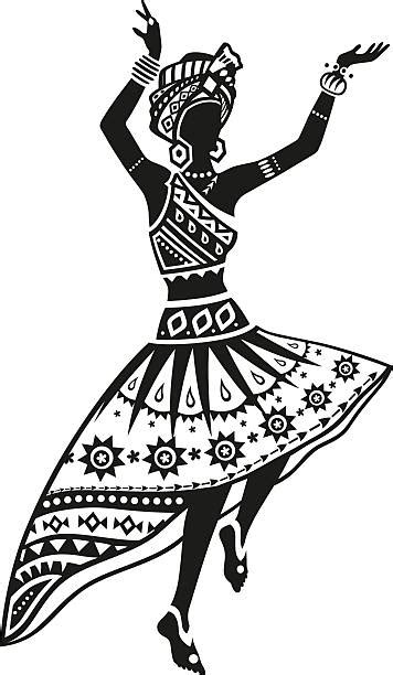 Royalty Free African Ritual Dance Clip Art Vector Images