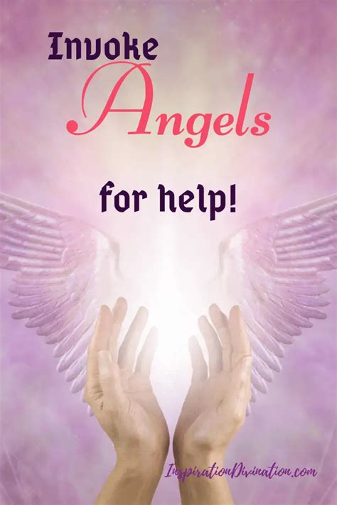 How To Invoke Angels For Help Inspiration Divination