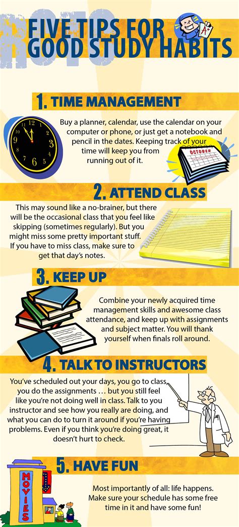 Five tips for good study habits #students #tips | Good study habits, Study habits, School study tips