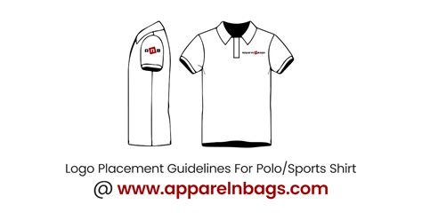 Polo Shirts Logo Embroidery Placement Guide