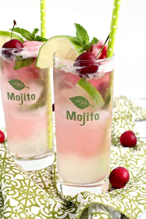 Mojito is the perfect summery drink to enjoy with friends as it is served in chilled tall tumblers. Cherry Limeade Mojito Floats | Cherry limeade, Drinks ...