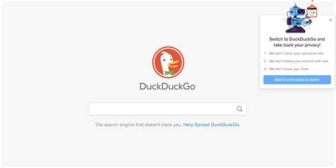 Making google as your homepage is helpful and you can quickly use this search engine. What Is DuckDuckGo? Tips, Tricks, and How to Use the Search Engine