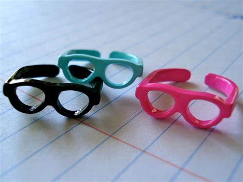 Nerd Glasses Rings Optometría