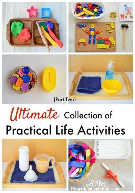 Ultimate Collection Of Practical Life Activities Part Two Practical