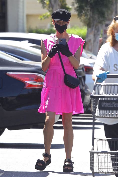 Diane Kruger In All Pink Grocery Shopping In Beverly Hills 05062020