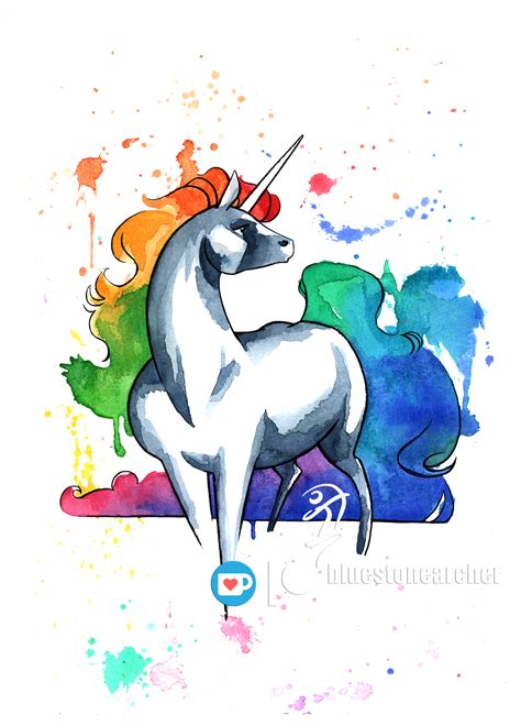 Rainbow Pride Unicorn Bluestonearcher