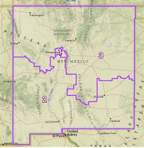 Nm Senate Passes New Congressional Districts Source New Mexico