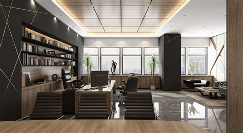 Modern Luxury Ceo Office Design