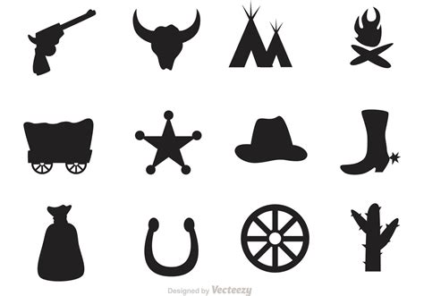 Western Clip Art Vector At Collection Of Western Clip