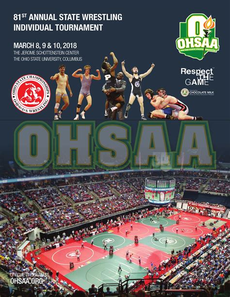 2018 Ohsaa Individual Wrestling State Tournament Coverage