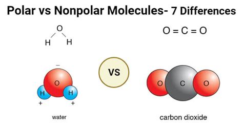 Polar And Nonpolar Covalent Bonds Characteristics And Differences