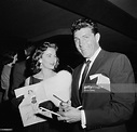 American actor Dale Robertson with his wife Frederica Jacqueline ...