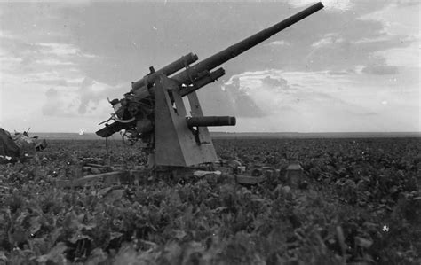 Flak 88 In Firing Position Eastern Front World War Photos