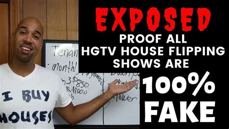 Proof All Hgtv House Flipping Shows Are 100 Fake The Numbers Dont
