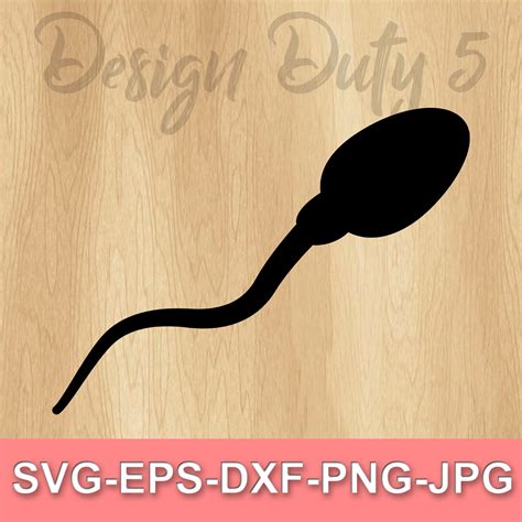 sperm svg eps dxf png cut file cricut and etsy