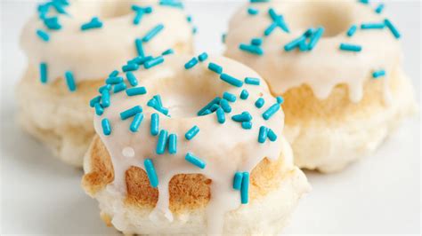 Baked Vanilla Doughnuts With Vanilla Glaze Recipe