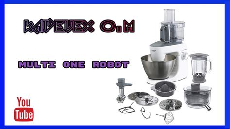 Si tienes uno de estos. Robot de cocina multione con siete accesorios - Recetas ...