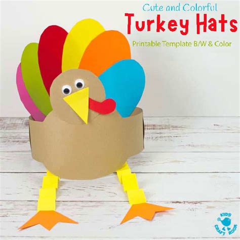 Printable Turkey Hat Craft Kids Craft Room