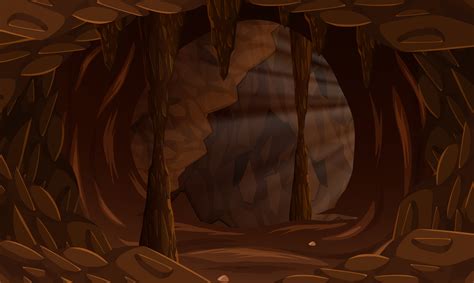 Cartoon Cave Background