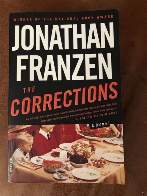 The Corrections By Jonathan Franzen Jonathan Franzen National Book