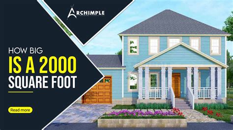 Archimple How Big Is 2000 Square Feet A Guide To Measuring And