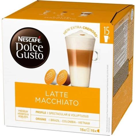 Nobamed Shop Ausverkauf Nescafé® Nescafe Kaffeekapseln Dolce Gusto Latte Macchiato 30