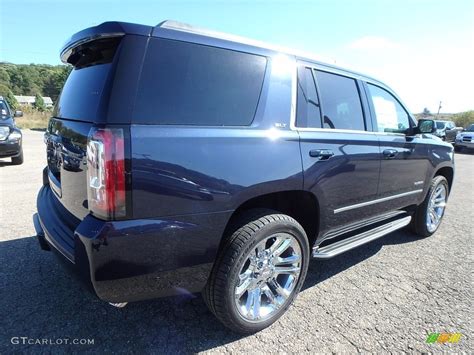 2018 Dark Sapphire Blue Metallic Gmc Yukon Slt 4wd 123342757 Photo 5