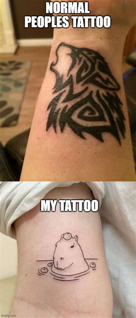 Tattoos Be Like Imgflip