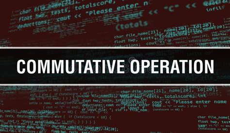 Commutative Operation Concept With Random Parts Of Program Code