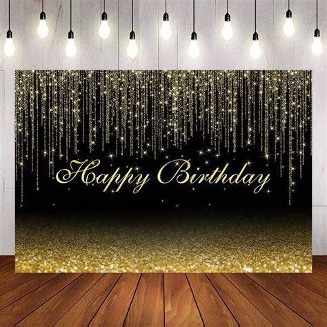 Mocsicka Golden Shining Dots Happy Birthday Backgrounds Birthday Background Happy Birthday