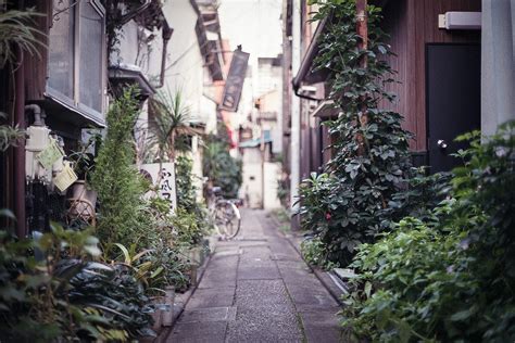 Typical Back Alley In Japan Tateishi Katsushika Ku Tokyo Flickr