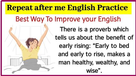 Reading Practice English Improve Your English Pronunciation