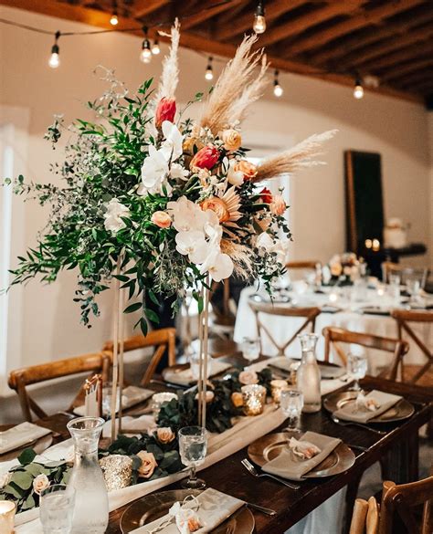 Up The Creek Farms On Instagram This Pampas Grass Centerpiece Took