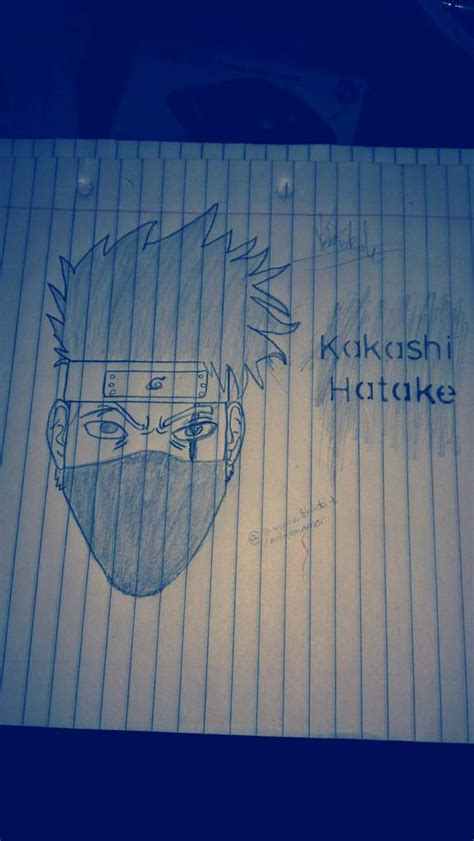The Evolution Of Kakashi My Drawing Naruto Amino