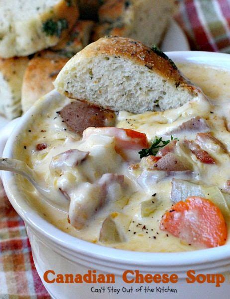 Canadian Cheese Soup Cant Stay Out Of The Kitchen Dutch Oven Recipes