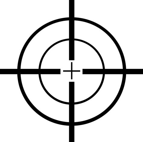 Rifle Scope Crosshairs Png Clipart Best
