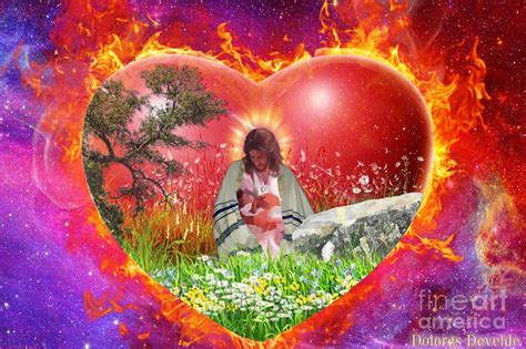 The Garden Of Gods Heart By Dolores Develde In 2021 Heaven Art
