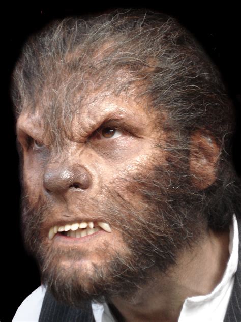 How To Become A Werewolf Wolfman Halloween Prosthetics All