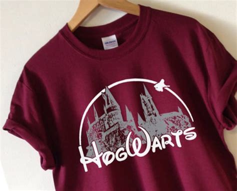 Hogwarts School Of Witchcraft And Wizardry T Shirt Size Xssmlxl2xl