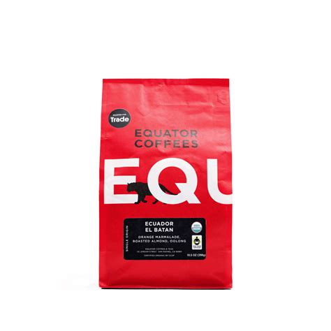 Ecuador El Batan Fair Trade Organic Equator Trade Coffee
