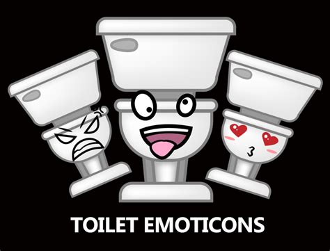 Toilet Emoticons