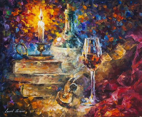 The Thought Of Composing Palette Knife Oil Painting On Canvas By