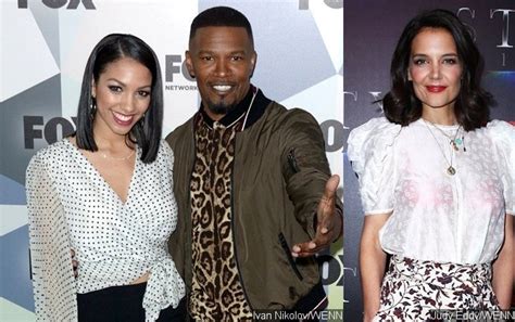 Jamie Foxx S Daughter Corinne Says Her Father S Really Happy With Chic Katie Holmes